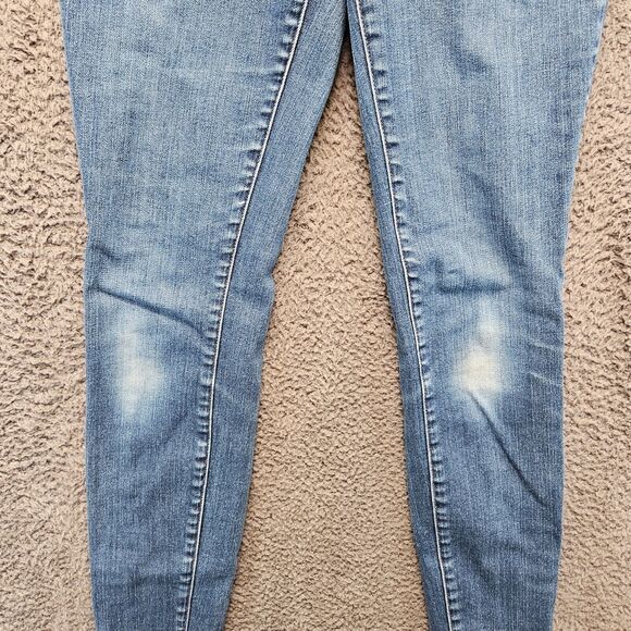 Madewell‎ Jeans Women Size 28 Blue Denim High Riser Skinny Medium Wash - Picture 3 of 11